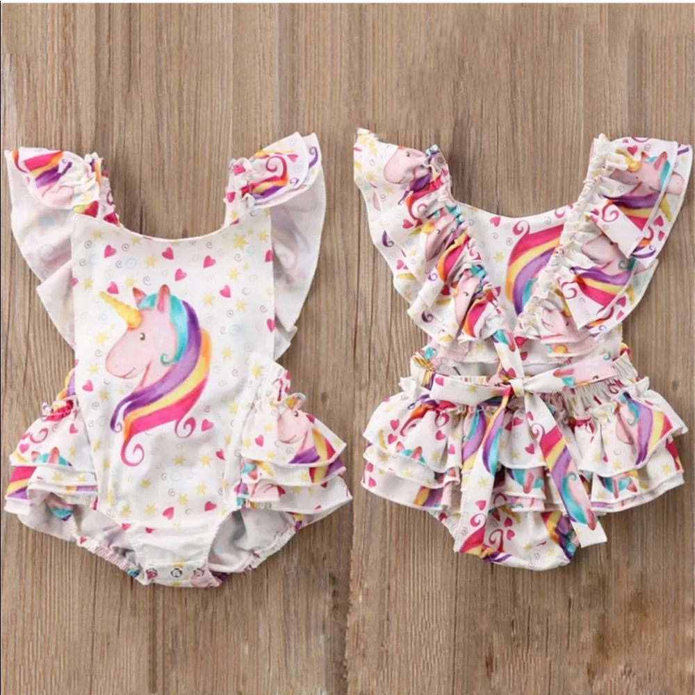 Unicorn romper NEW